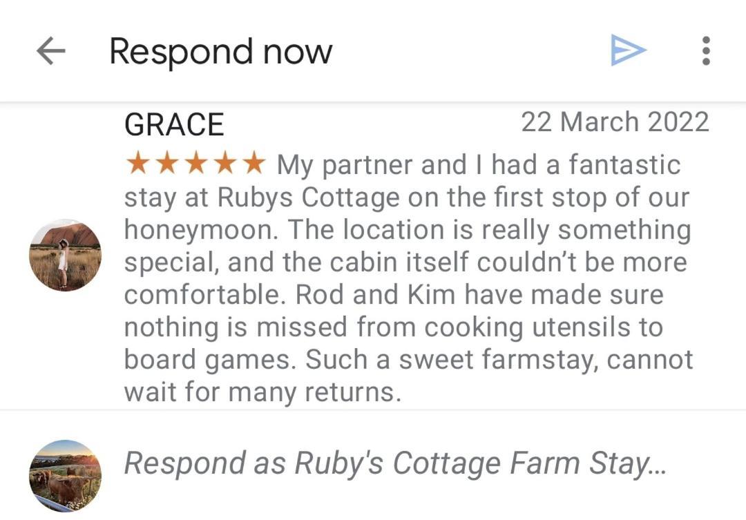 Ruby'S Cottage Farm Stay Port Arthur Esterno foto